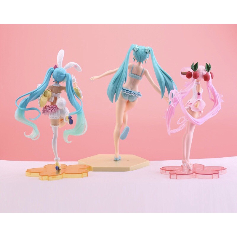 Mô Hình Hatsune Miku Phiên bản Spring - Cherry blossom - Beach - White dress