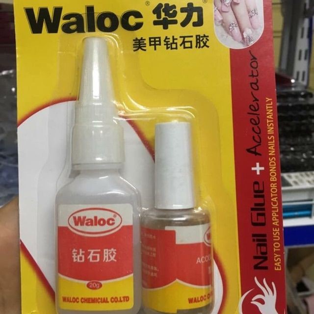 Keo Waloc gắn móng gắn đá Thiên Di Nail