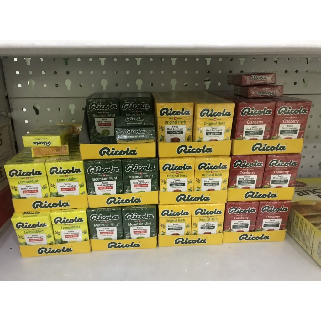 Kẹo ngậm ho thảo mộc hiệu Ricola 40gr