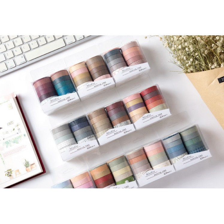 Băng dính trang trí Washi Tape Bujo DIY