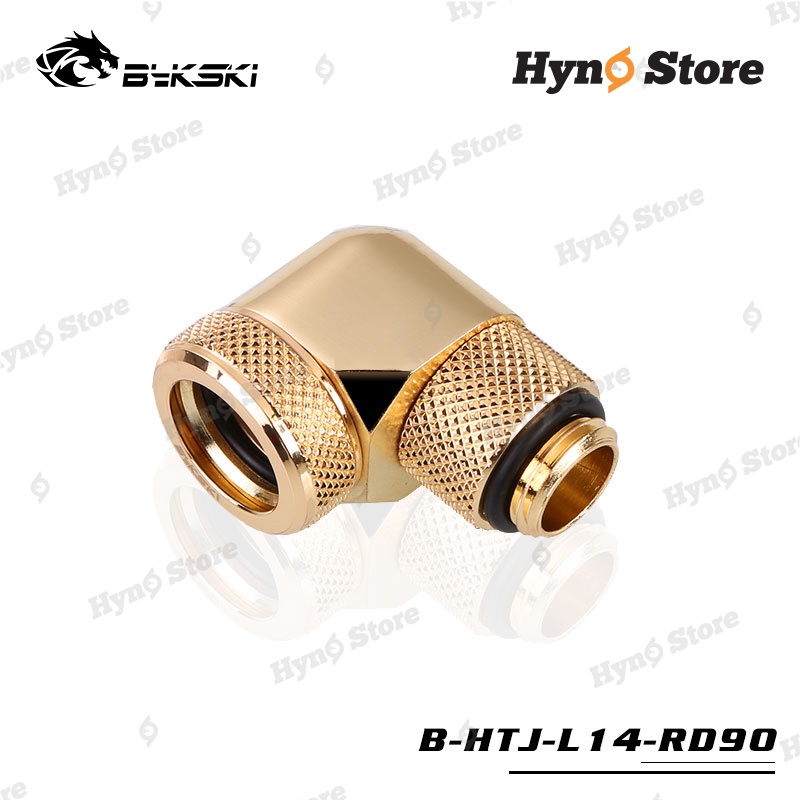 Fit góc 90 xoay 360 B-HTJL14-RD90 Bykski liền com OD14 Tản nhiệt nước custom – Hyno Store