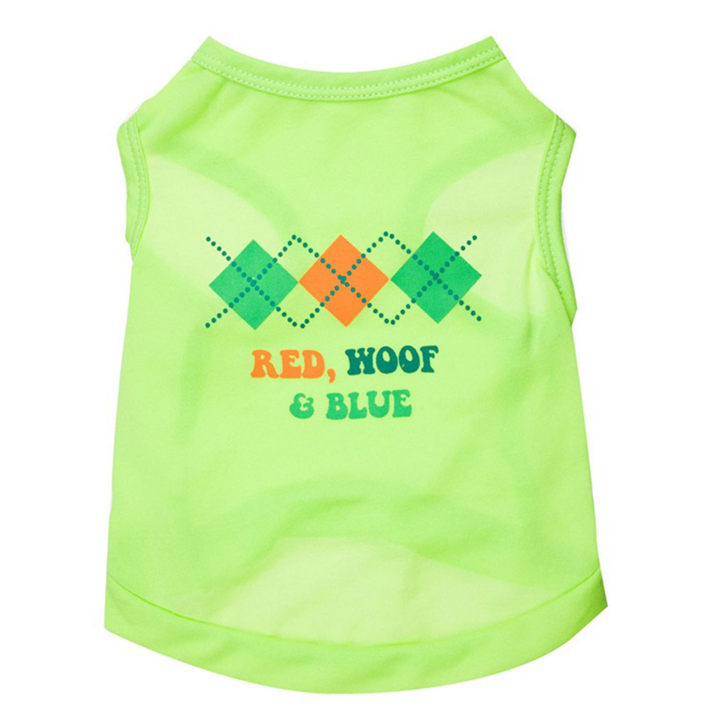 Áo ba lỗ thú cưng nhiều màu sắc thời trang mùa hè