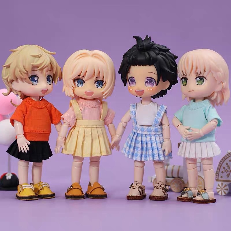 Chân váy xếp ly cho ob11, ymy, ddf, ufdoll, dod,...