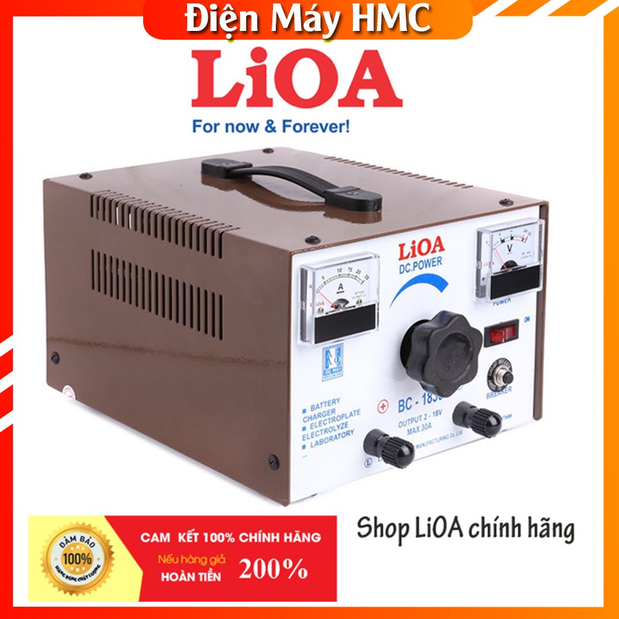 Máy sạc Ắc Quy 🔥[RẺ SẬP SÀN]🔥 model LiOA BC1815