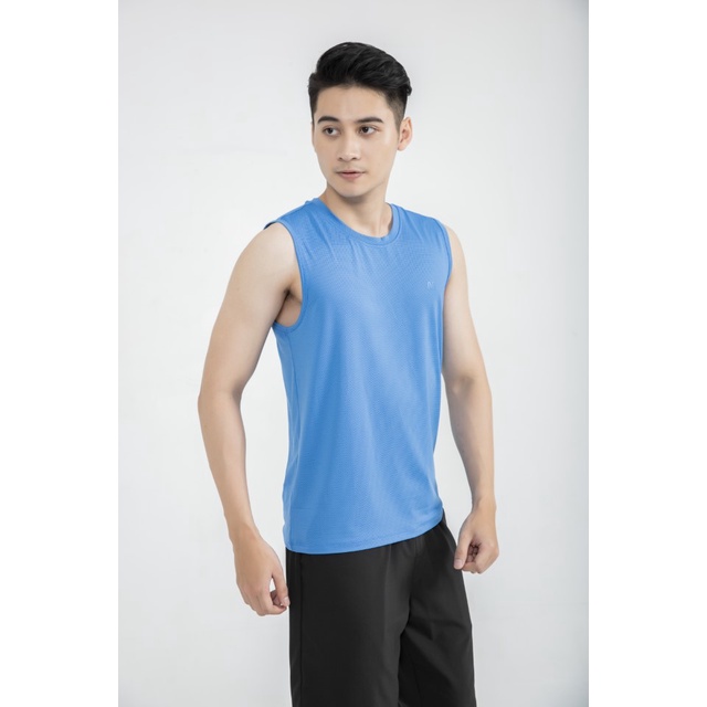 Áo tanktop tập gym INSIDEMEN phom dáng Regular Fit ôm nhẹ 2 màu trẻ trung nam tính chất co giãn thoáng khí ITT001S1