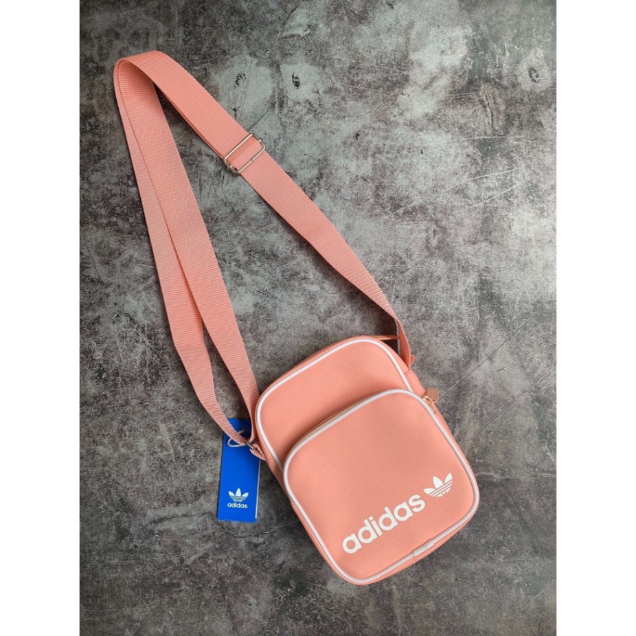 Túi đeo chéo adidas nữ B558 ORIGINALS VINTAGE MINI BAG PINK TUN]