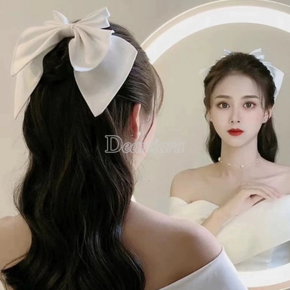 Kẹp TóC HìNh Nơ ĐíNh Kim Cương Giả ThờI Trang Cho Nữ