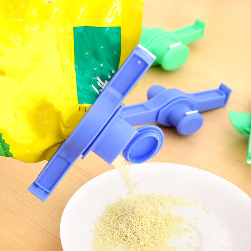 Dụng Cụ Kẹp Miệng Túi Thức Ăn Chống Ẩm Mốc Cho Nhà Bếp