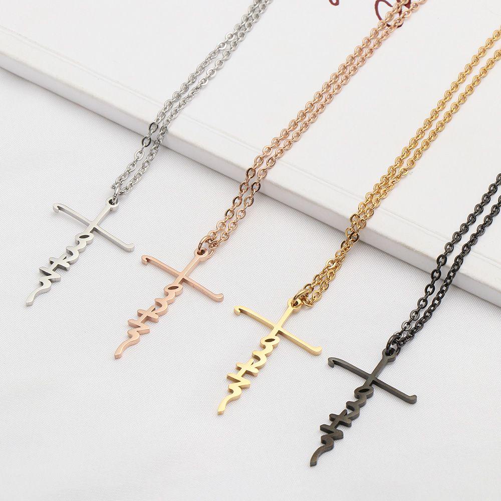 PINEVN Vòng Cổ Choker Mặt Chúa Jesus Thời Trang Cho Nam