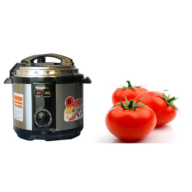 NỒI ÁP SUẤT PANASONIC Dung Tích 6L,Chức năng: Hầm, nấu cơm, súp, rã đông với thời gian nhanh chóng.