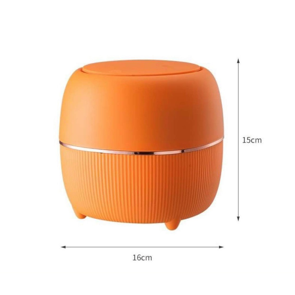 THÙNG RÁC MINI ĐỂ BÀN CÓ NẮP BẬT SIÊU TIỆN DỤNG