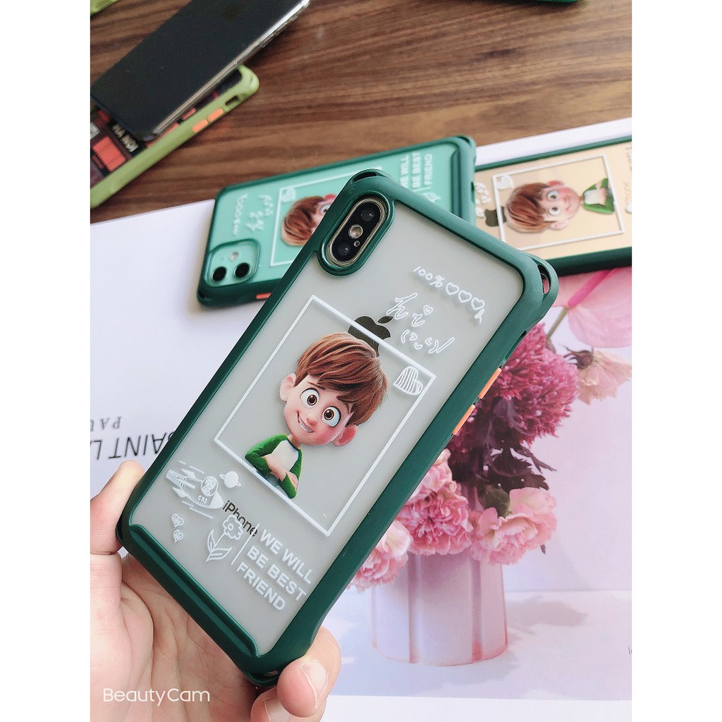 Ốp Lưng iPhone chống sốc viền xanh đậm BabyBoy Full case 6/6s/6plus/7/8/7plus/8plus/x/xs/xsmax/11/11promax - CocoShop