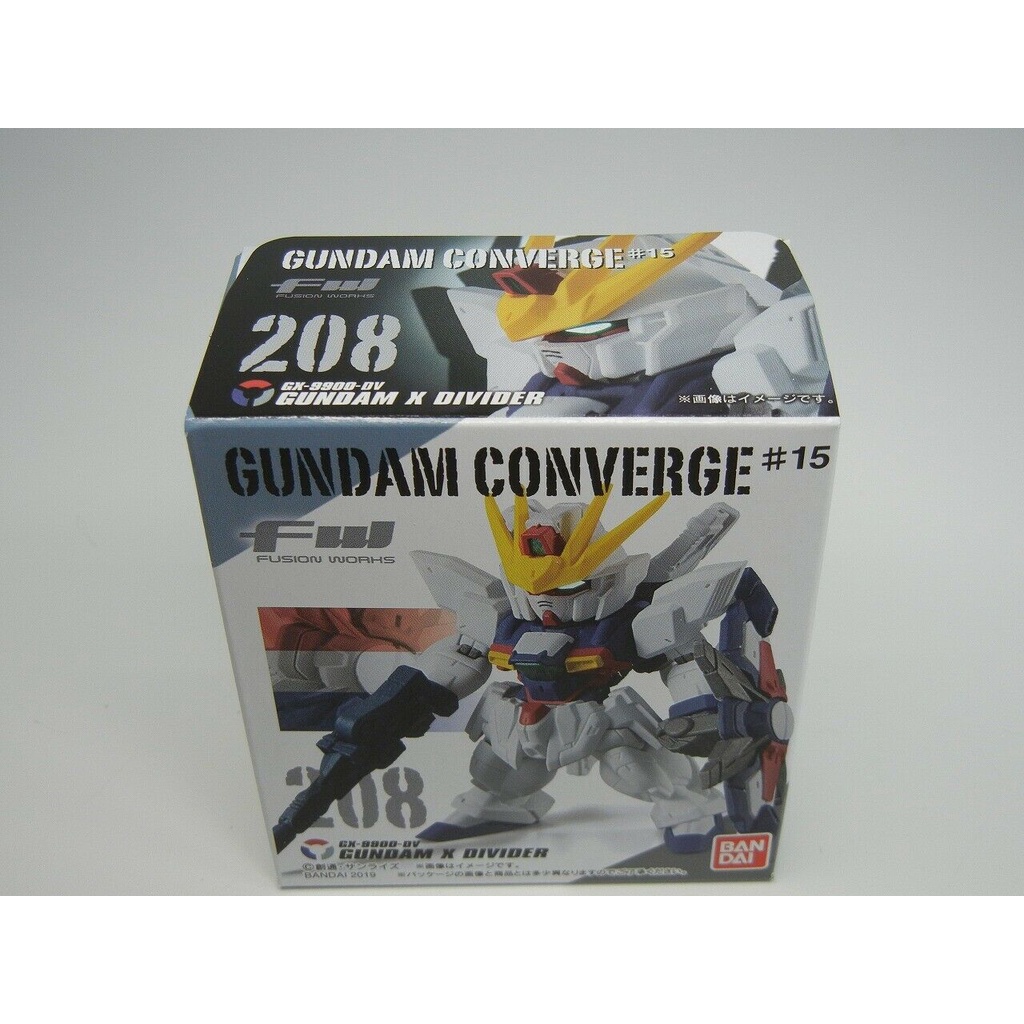 Mô hình FW GUNDAM CONVERGE # 15 No.208 GX-9900-DV Gundam X Divider Bandai