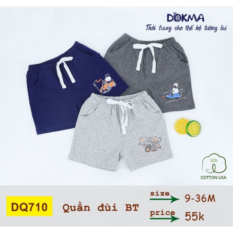 [Dokma] Quần đùi BT DQ710