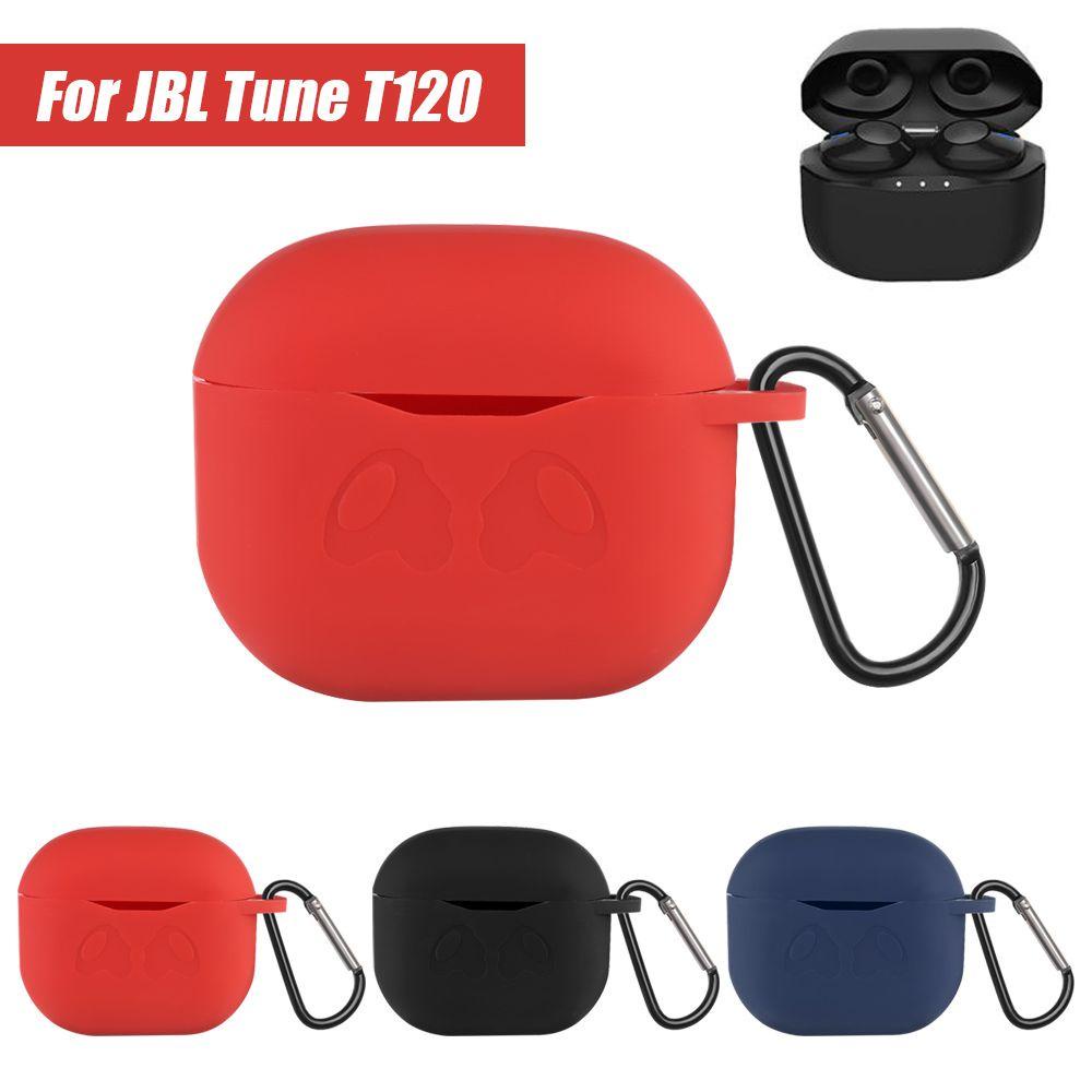 MAG Vỏ Bảo Vệ Hộp Sạc Tai Nghe Bluetooth Không Dây JBL Tune T120 TWS Bằng Silicon Mềm Chống Sốc