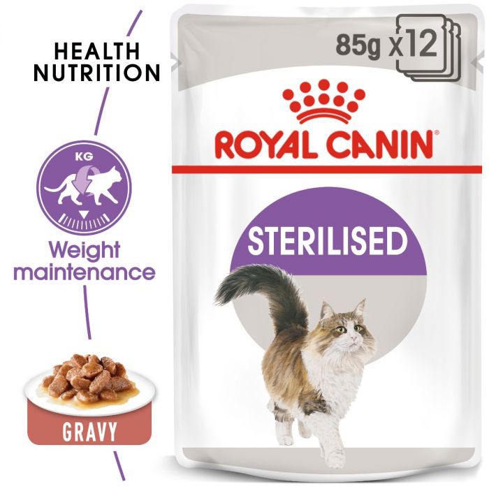 Pate Royal Canin Sterilised cho mèo đã triệt sản 85g
