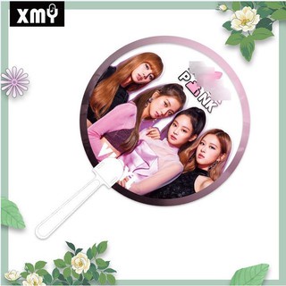 Quạt Blackpink Lisa Jisoo Jennie bộ sưu tập quạt xếp cầm tay in hình thần tượng Hàn Quốc quà tặng trang trí