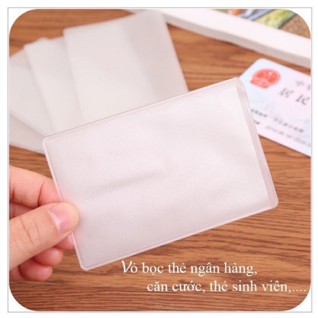 Bao đựng thẻ ngân hàng, chứng minh thư, căn cước, thẻ sinh viên,…