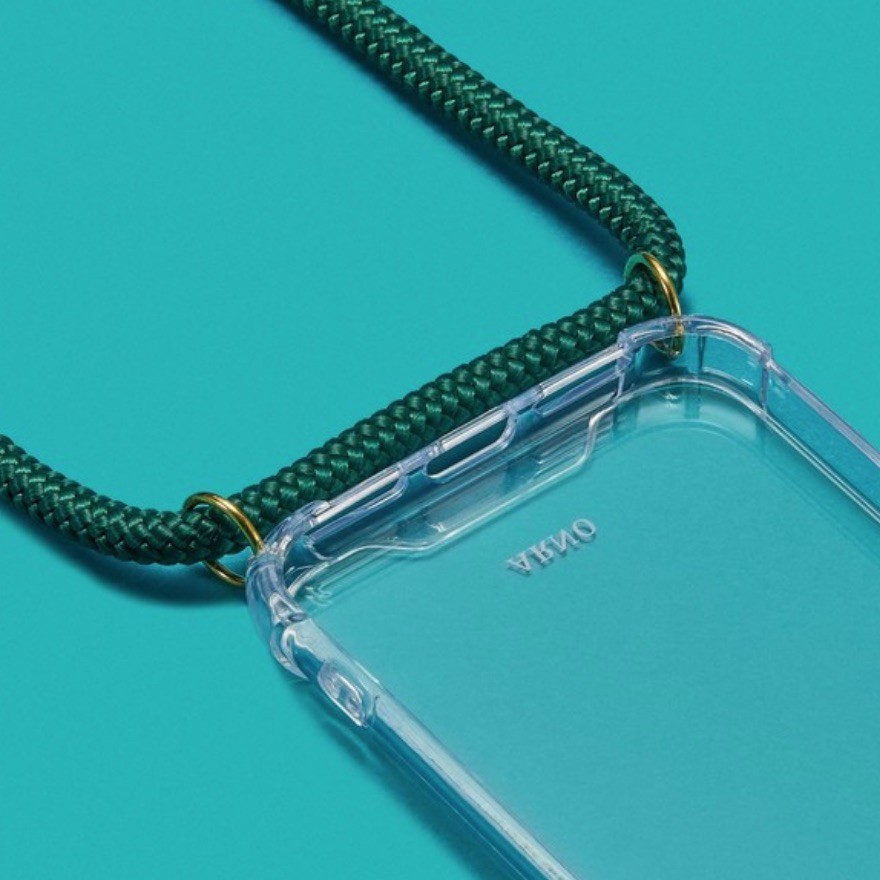 ARNO phone case with strap Royal Green