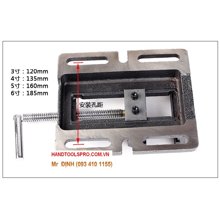 Ê tô bàn khoan 150mm AK-6288