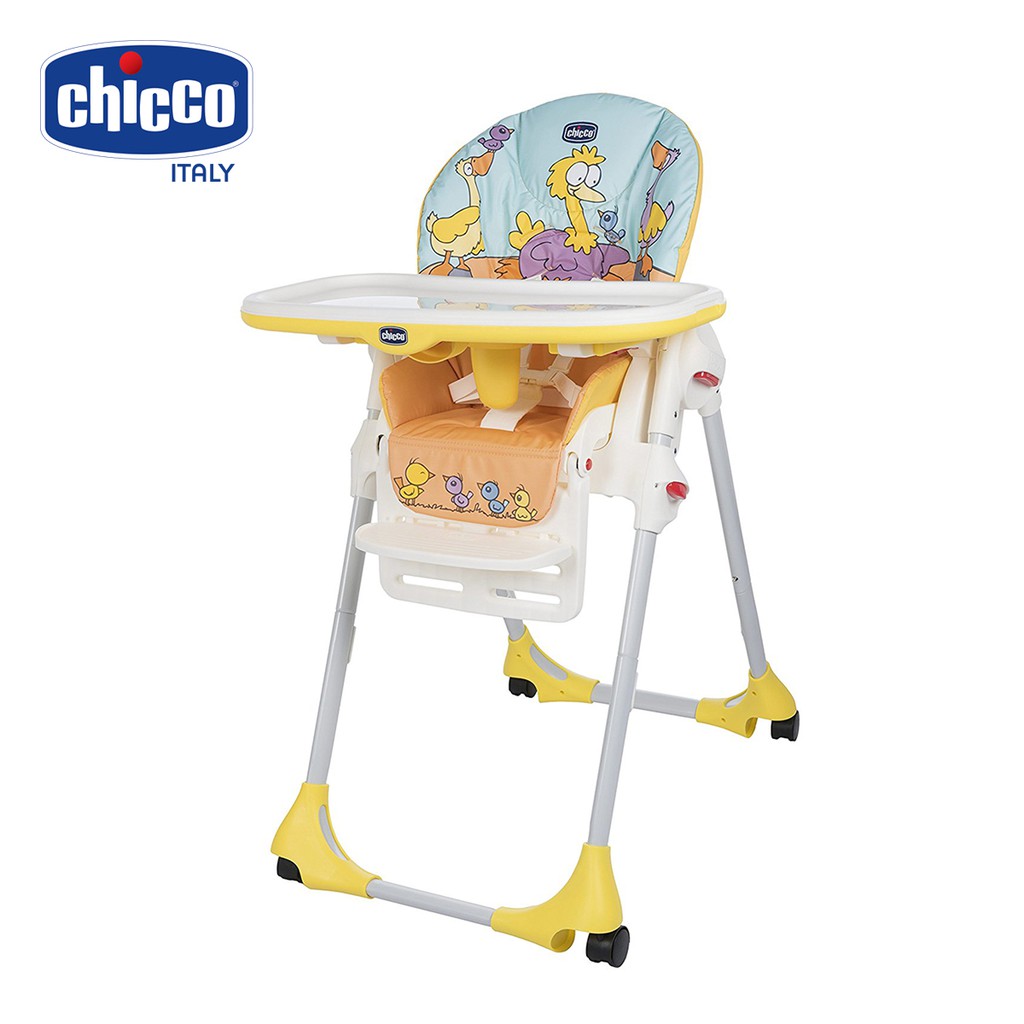 Ghế Ăn Chicco Polly Vịt Con / Sóc Con (CHÍNH HÃNG) CHO BÉ (CO115076)