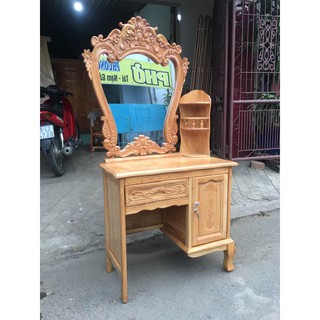 Bàn trang điểm gỗ gõ đỏ