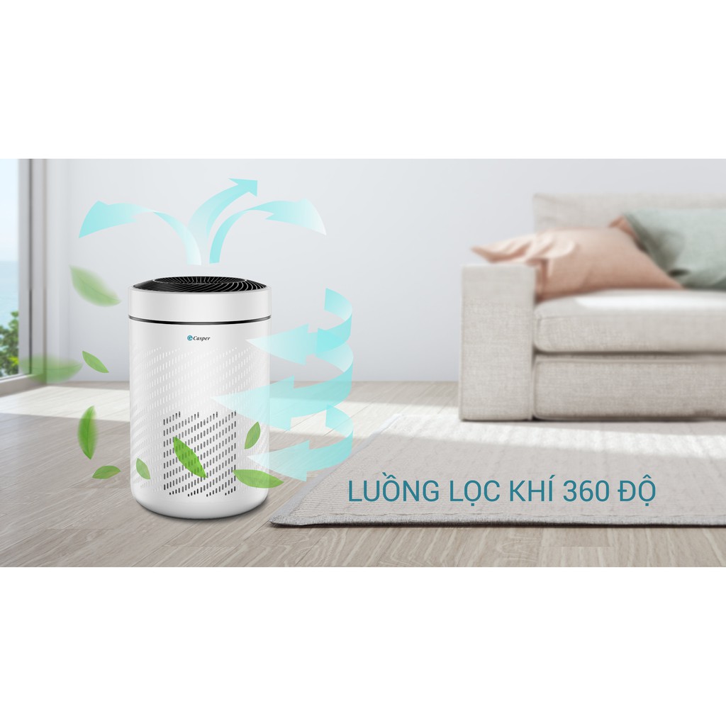 [Chính hãng] Máy lọc không khí Casper AP-250MAH, Thương hiệu Thái Lan , bảo hành 12 tháng toàn quốc , lỗi 1 đổi 1