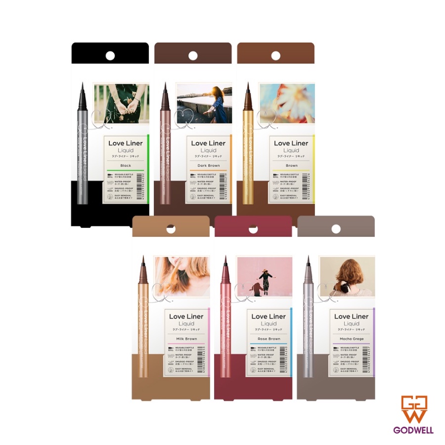 Bút kẻ mắt nước MSH Love Liner Liquid 0.55ml