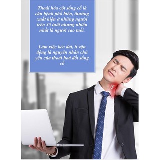 Gối massage cổ chữ C Hàn Quốc.
