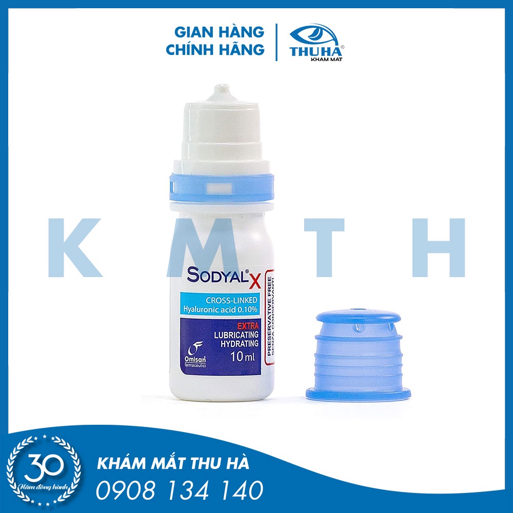 Nhỏ mắt Sodyal X - Không chất bảo quản - Italy - [Chính hãng]