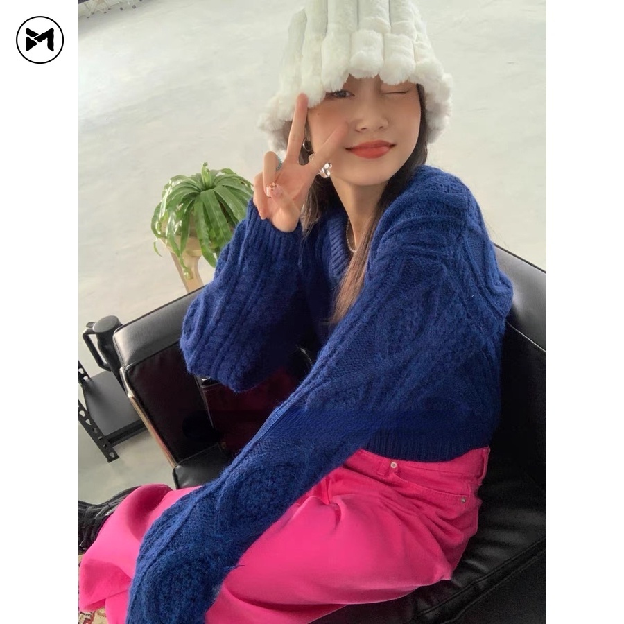 Mũ Tai Bèo Lông Thỏ Họa Tiết Sọc Ngang Thời Trang Dành Cho Cả Nam Và Nữ