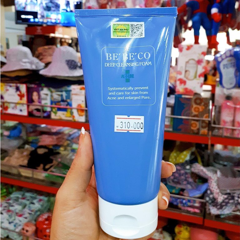 Sữa Rửa Mặt Ngăn Ngừa Mụn BeBeCo AC-T-Line Trouble