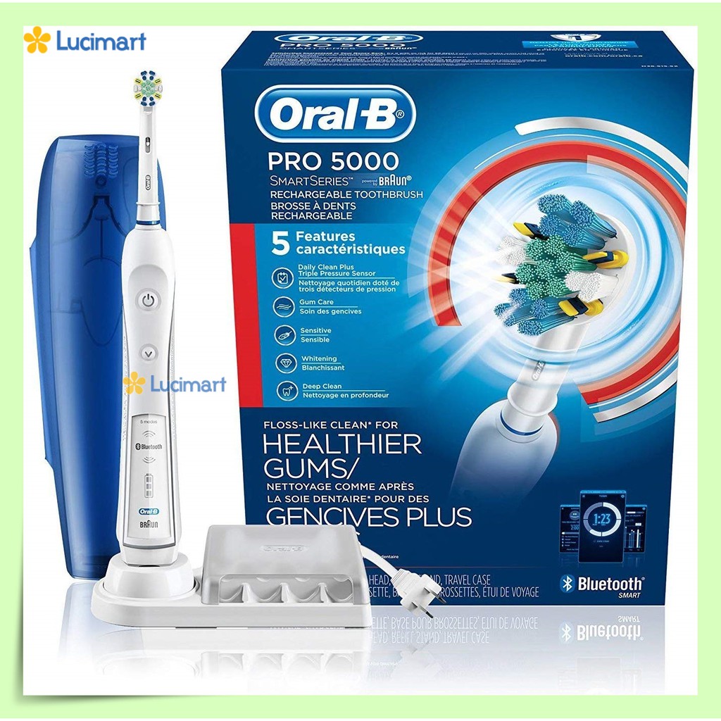 Bàn chải điện Oral-B Pro 5000 [Hàng Đức]