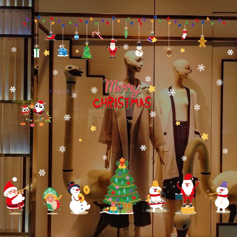 Decal trang trí Noel - Giao hưởng giáng sinh mới