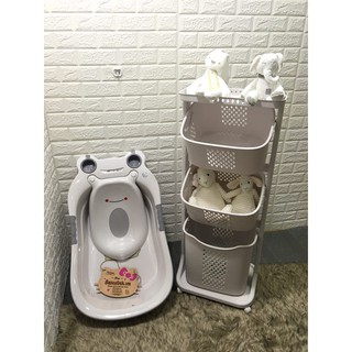 Chậu tắm ếch cho bé