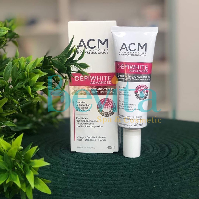 Kem dưỡng sáng da ACM Depiwhite Advanced Intensive Anti Brown Spot Cream 40ml, kem dưỡng giúp mờ tàn nhang - Bevita