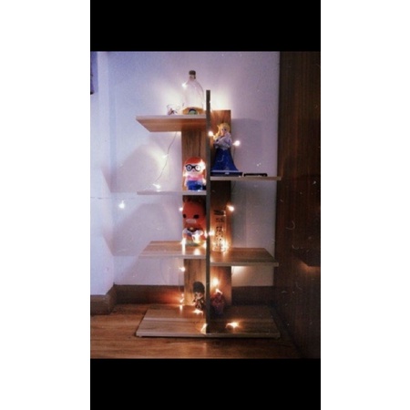 Kệ Sách Vuông 💫 FREESHIP 💫 Kệ Đa Năng 5 Tầng Gỗ MDF Chống Thấm Kèm Ảnh Thật