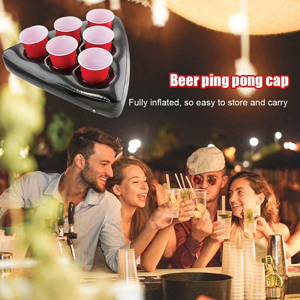 Giá Đỡ Cốc Uống Bia 6 Lỗ Dùng Chơi Mùa Hè