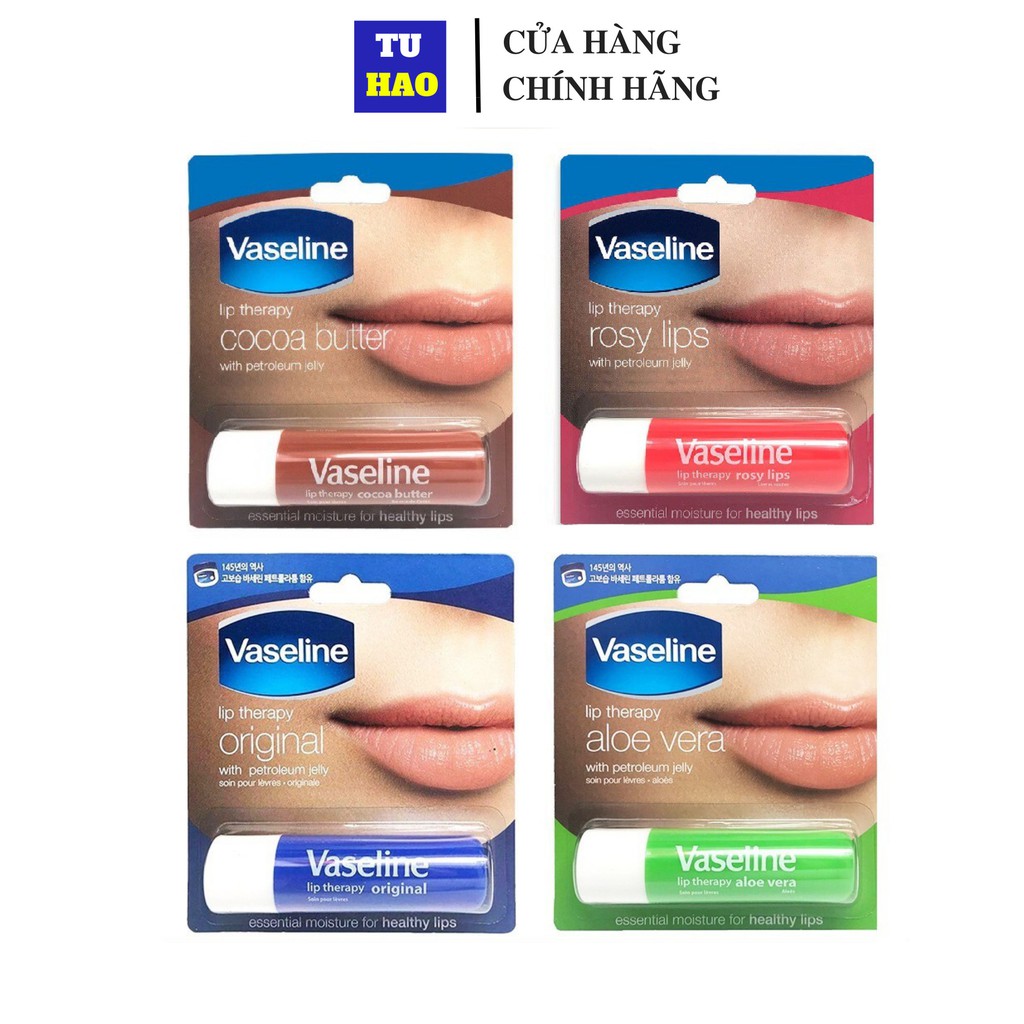 Son Dưỡng Môi Vaseline Dạng Thỏi 4.8g - Từ Hảo