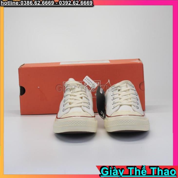 [FREE SHIP]  🔥Giày thể thao sneaker🔥CV converse 1970s thấp trắng🔥 dành cho cả nam và nữ đi đẹp