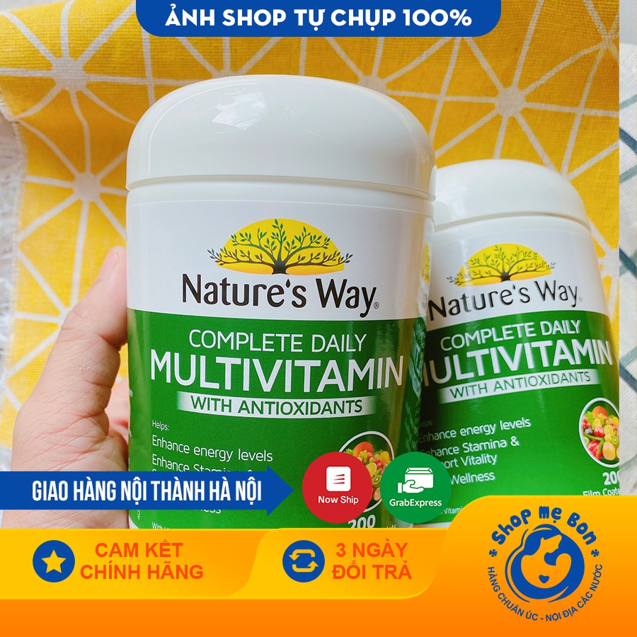 Tảo Úc, Vitamin tổng hợp Nature’s Way Úc 200 viên - Xuất xứ Úc