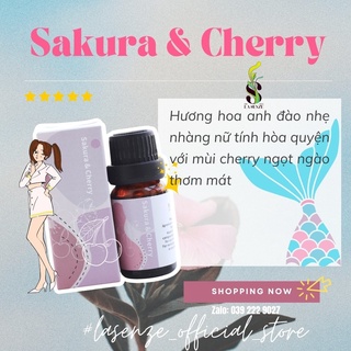 Tinh Dầu Thơm Sakura & Cherry [MUA 3 GIẢM 8%]