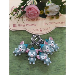 Móc khóa mèo xanh cực đẹp cute