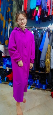 [FSSDEC5- Hoàn 10% xu] Áo mưa măng tô có khoá