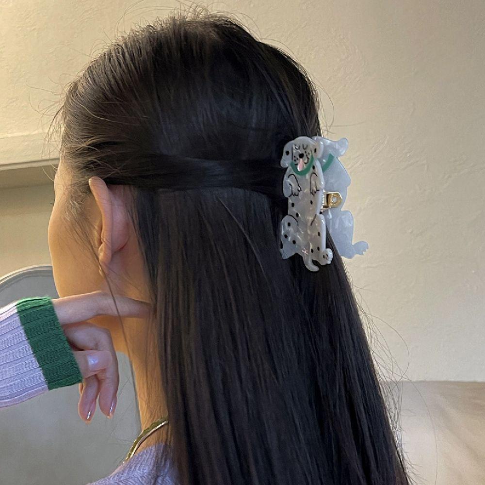 DANES Kẹp Tóc Họa Tiết Hoạt Hình Xinh Xắn Dễ Phối Đồ Cho Thú Cưng