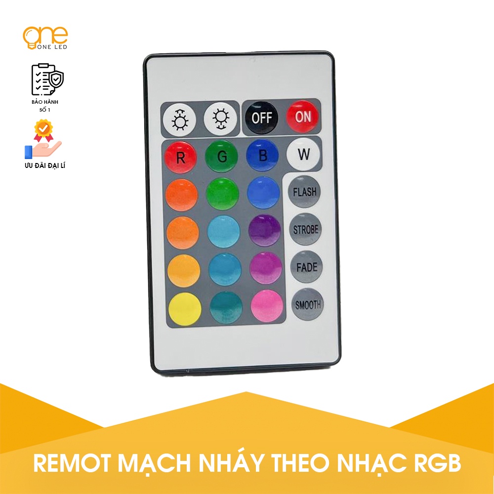 Remote 24 phím - Điều khiển Mạch led RGB