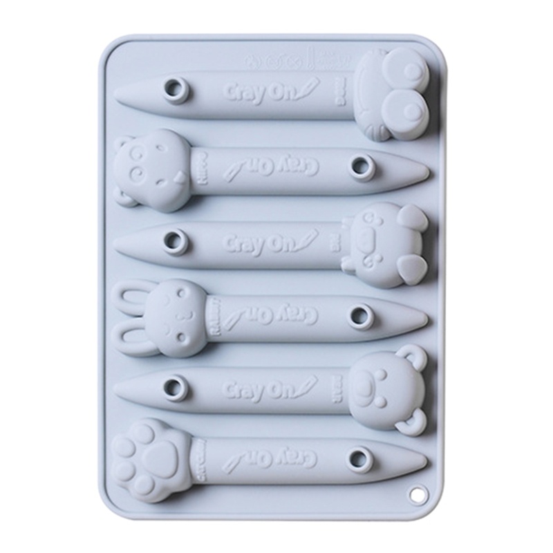 Khuôn Silicon Hình Động Vật Hoạt Hình Đáng Yêu Làm Kẹp Ngón Tay Cho Bé