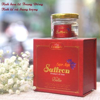 [GIÁ SỈ] Nhụy hoa nghệ tây chính hãng Badiee Saffron từ Iran - 1gr loại Supper Negin 100% Natural High Quality