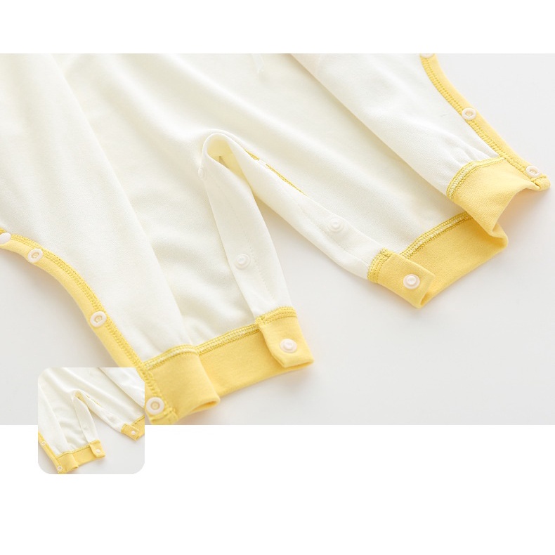[𝐒𝐡𝐨𝐩 𝐌𝐞̣ 𝐁𝐨𝐛 𝟖𝟔] Body dài tay cho bé - Bodysuit Thu Đông ngộ nghĩnh cho bé 0-6 tháng chất vải 100% COTTON tinh khiết