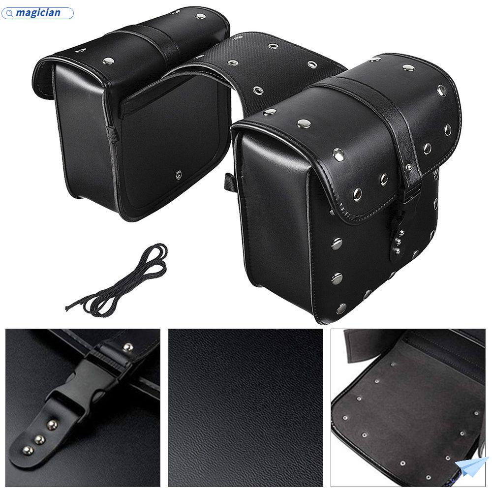 Set 2 Túi Đựng Tiền Xu / Tài Liệu Gắn Yên Xe Mô Tô Tiện Lợi